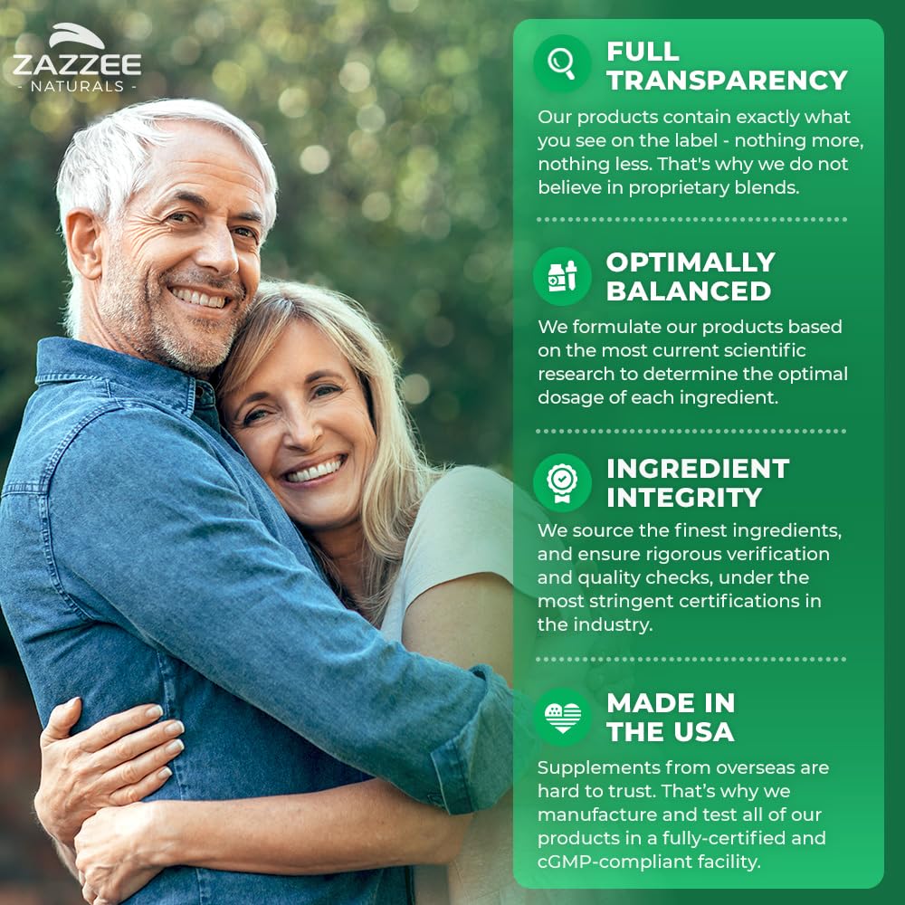 Zazzee DIM 300 mg per Capsule + BioPerine | 100 Count, Vegan, Non-GMO