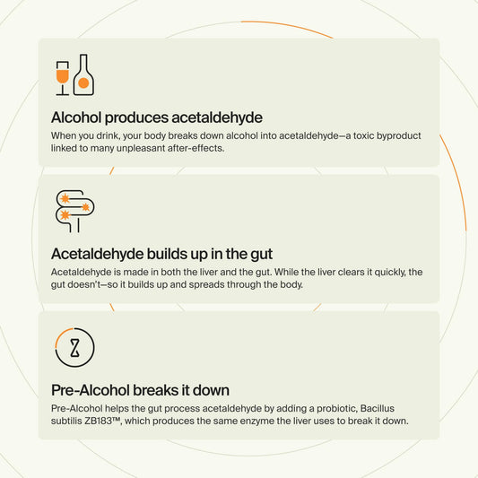 ZBiotics — Feel Better After Drinking, Wake Up Refreshed | 6-Pack Probiotic