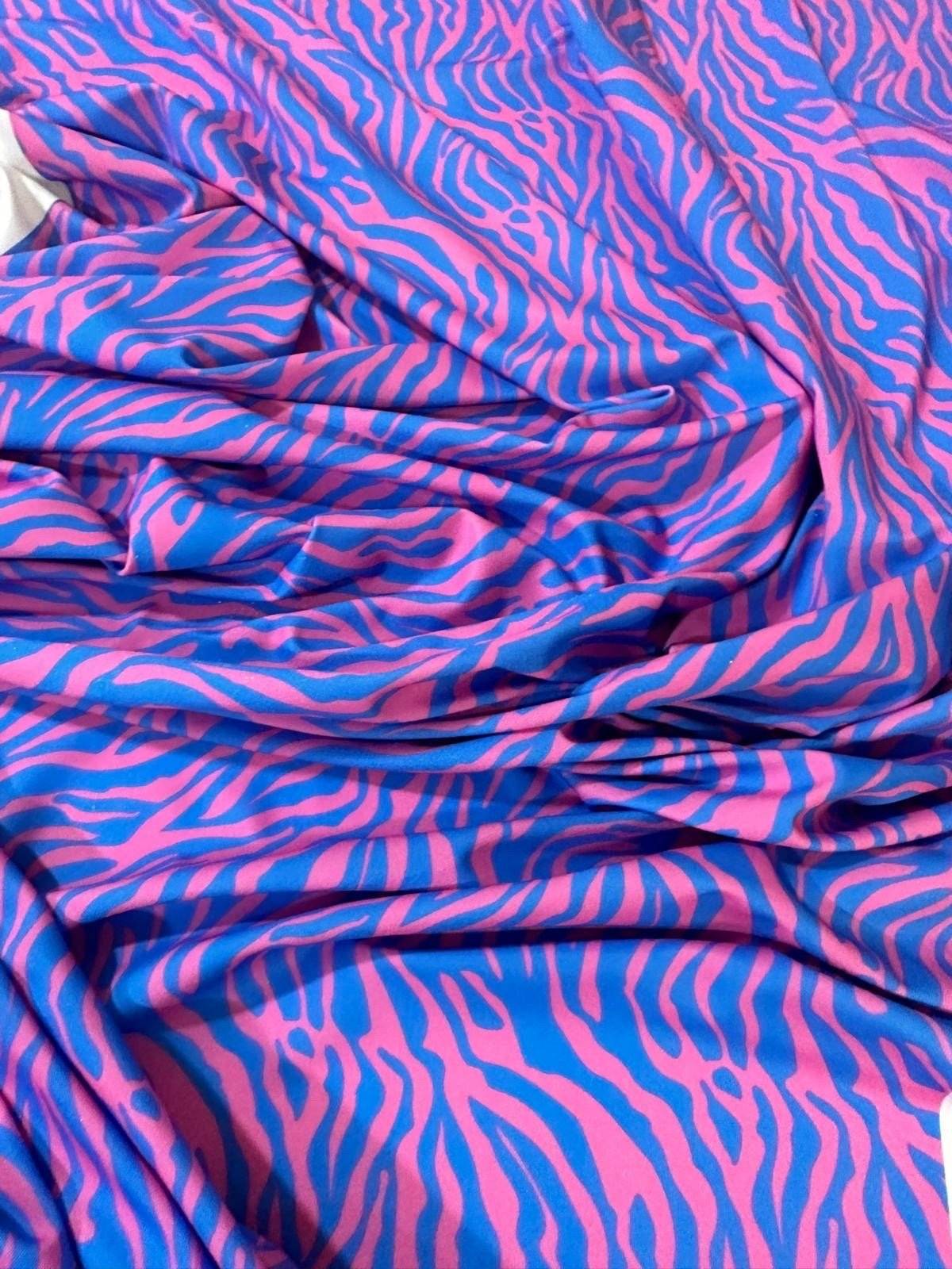 Zebra Pattern Fabric by Metre