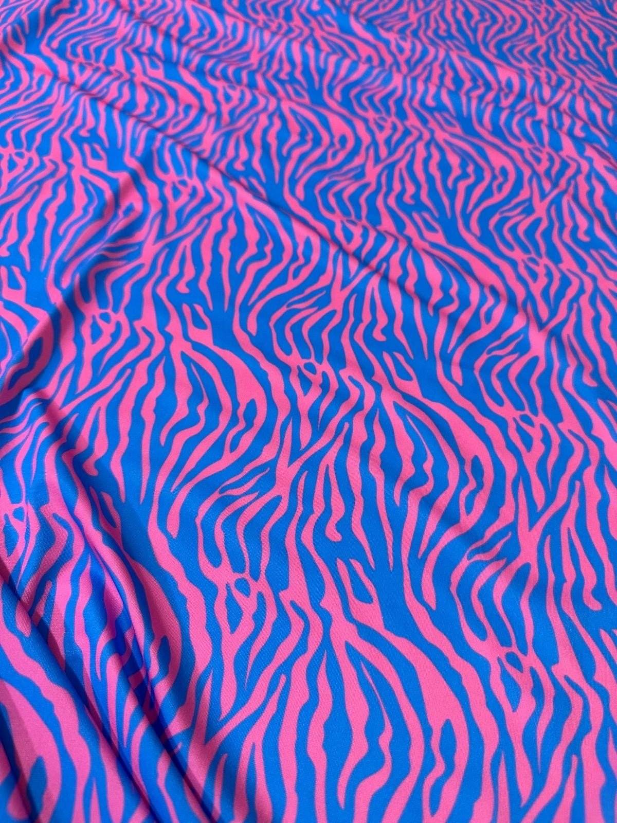 Zebra Pattern Fabric by Metre