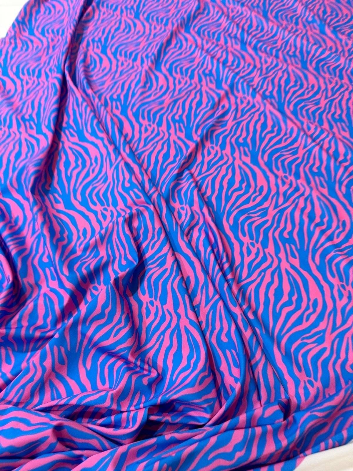 Zebra Pattern Fabric by Metre