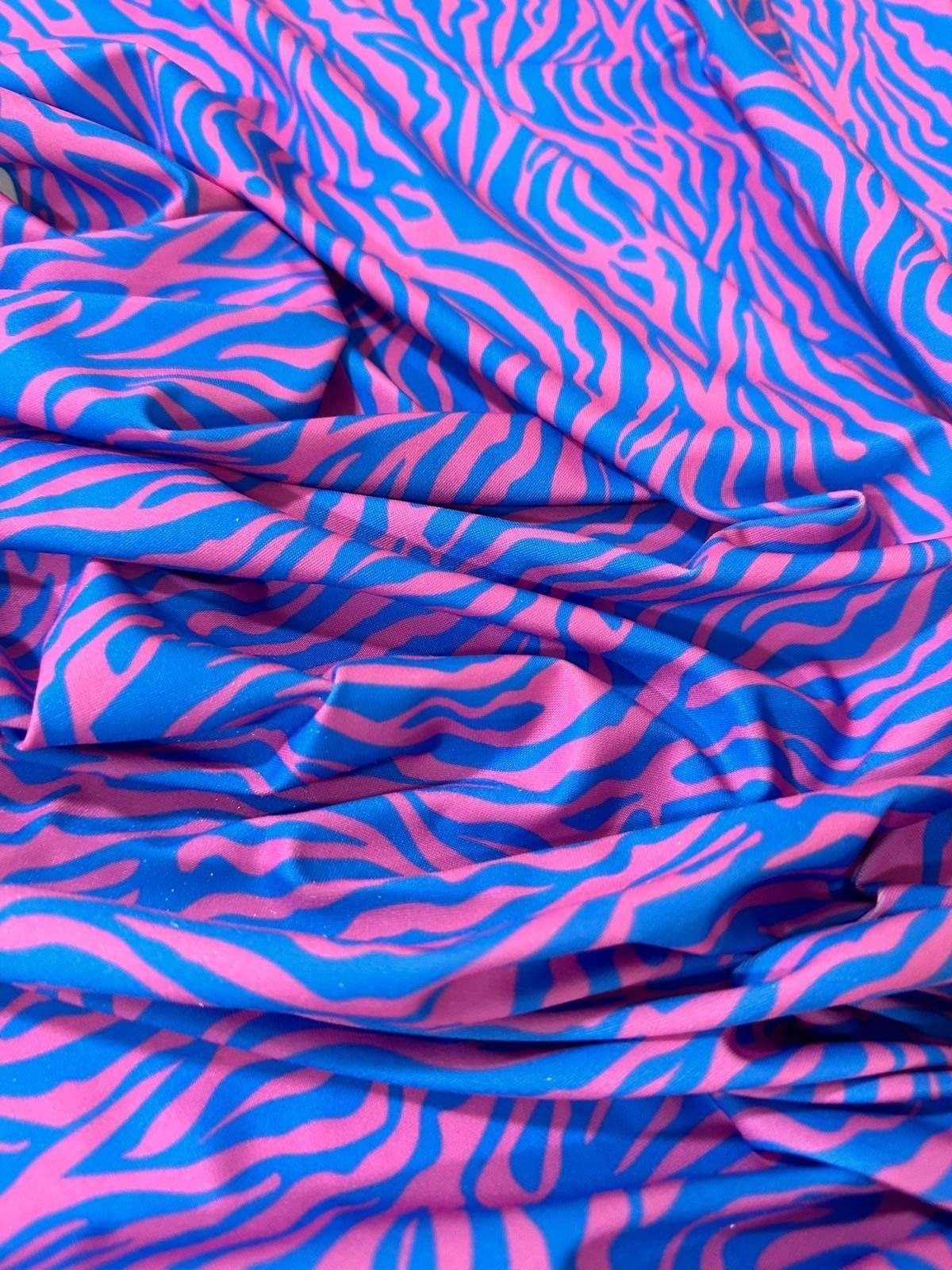 Zebra Pattern Fabric by Metre