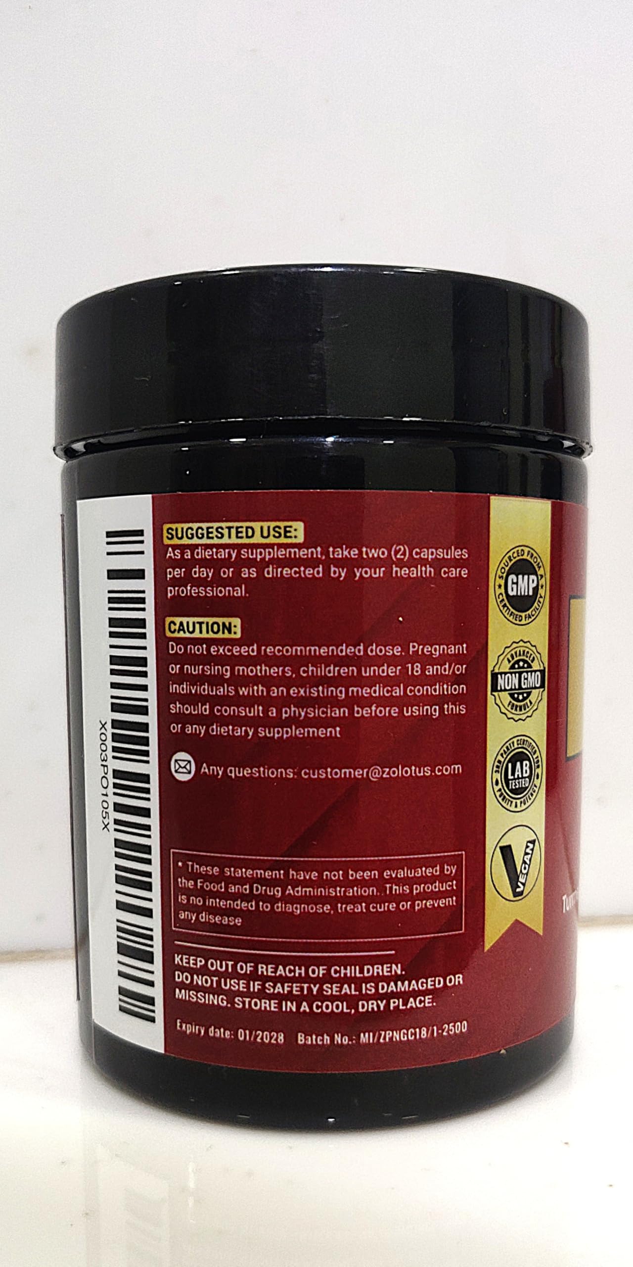Zolotus 32-in-1 Apple Cider Vinegar Capsules with Turmeric, Cinnamon, Milk Thistle, Elderberry & Quercetin – Supports Digestion & Immune Health (180 Capsules)