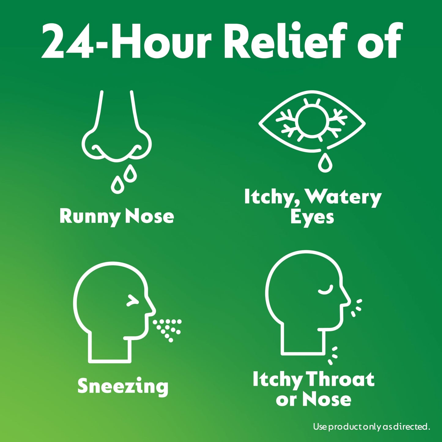 Zyrtec 24 Hour Allergy Relief Tablets - 5 mg Cetirizine HCl, Indoor & Outdoor Allergy Medicine, 35 ct